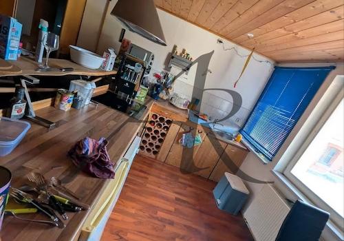 Küche im Wohnzimmer