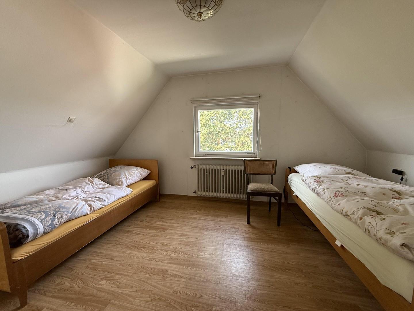 Heller, großer Schlafbereich