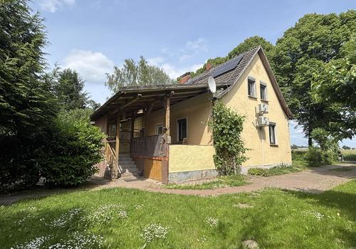 Giebelansicht linke Hälfte