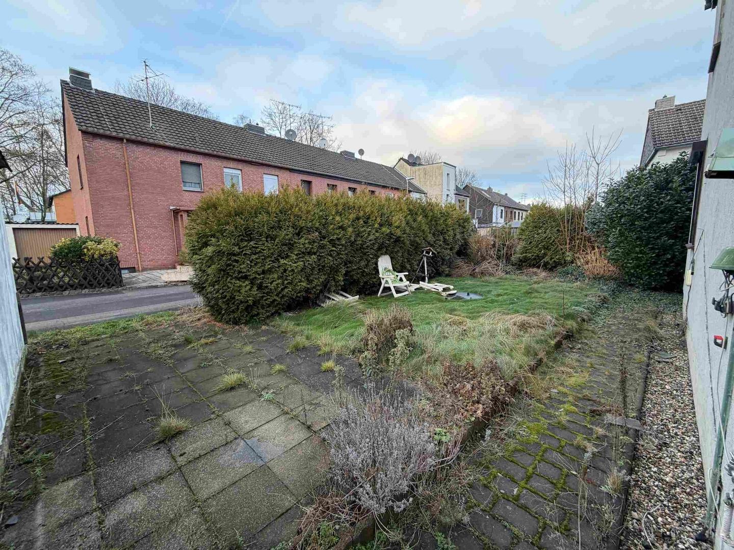 Stellplatz und Garten