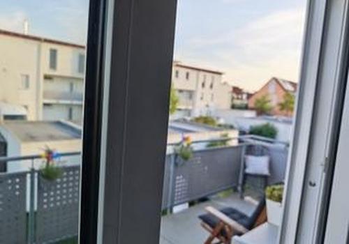 Balkon von innen 
