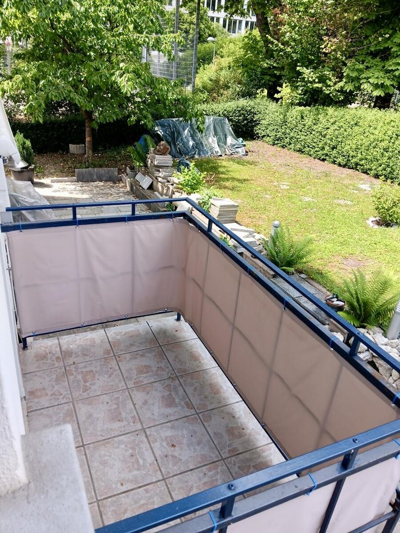 Balkon bei der Küche