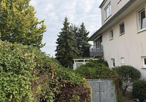 Fassade mit Balkon