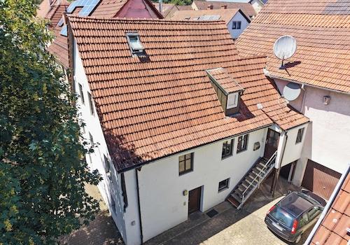 Seitenansicht Drohne