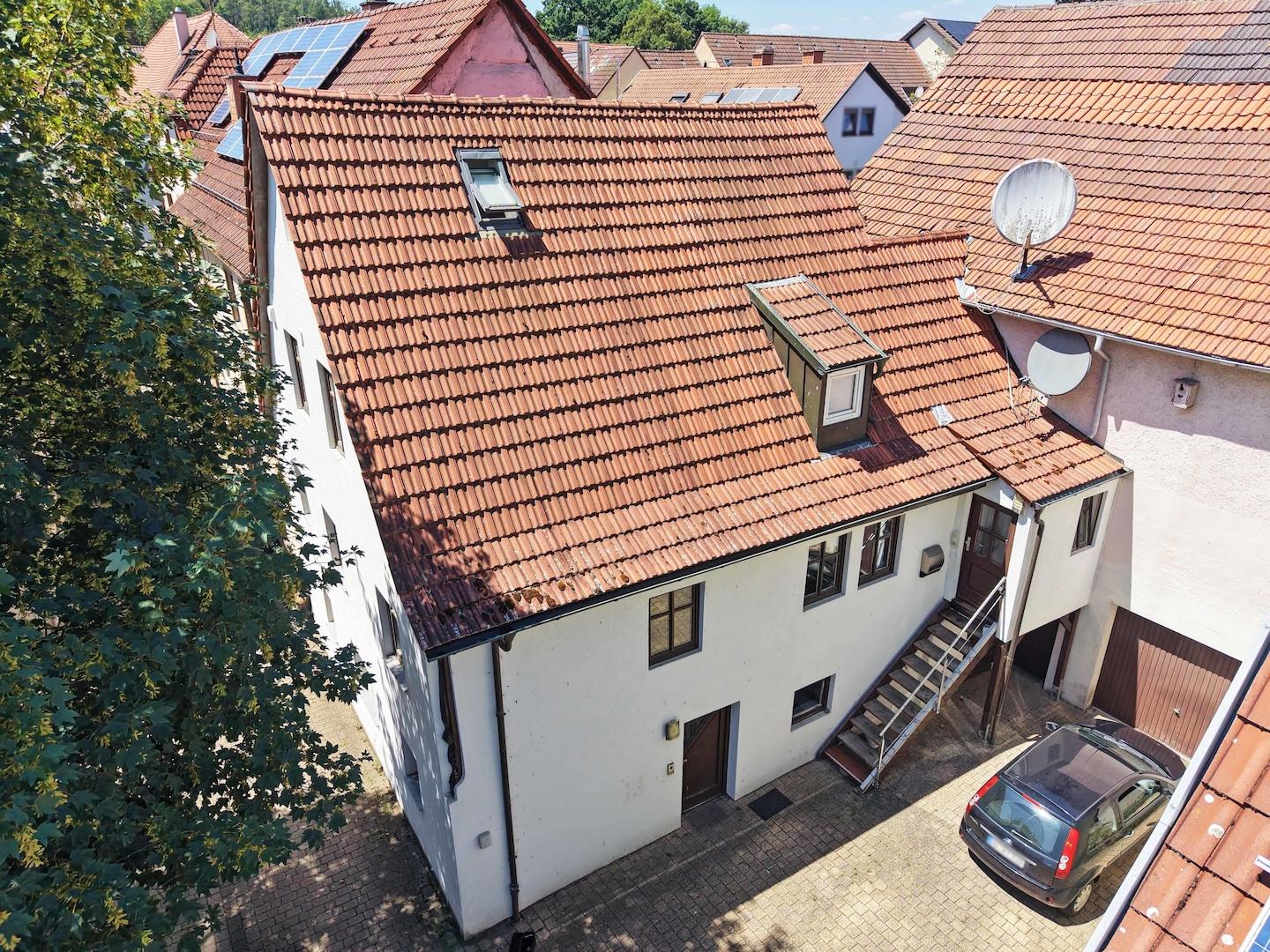 Seitenansicht Drohne