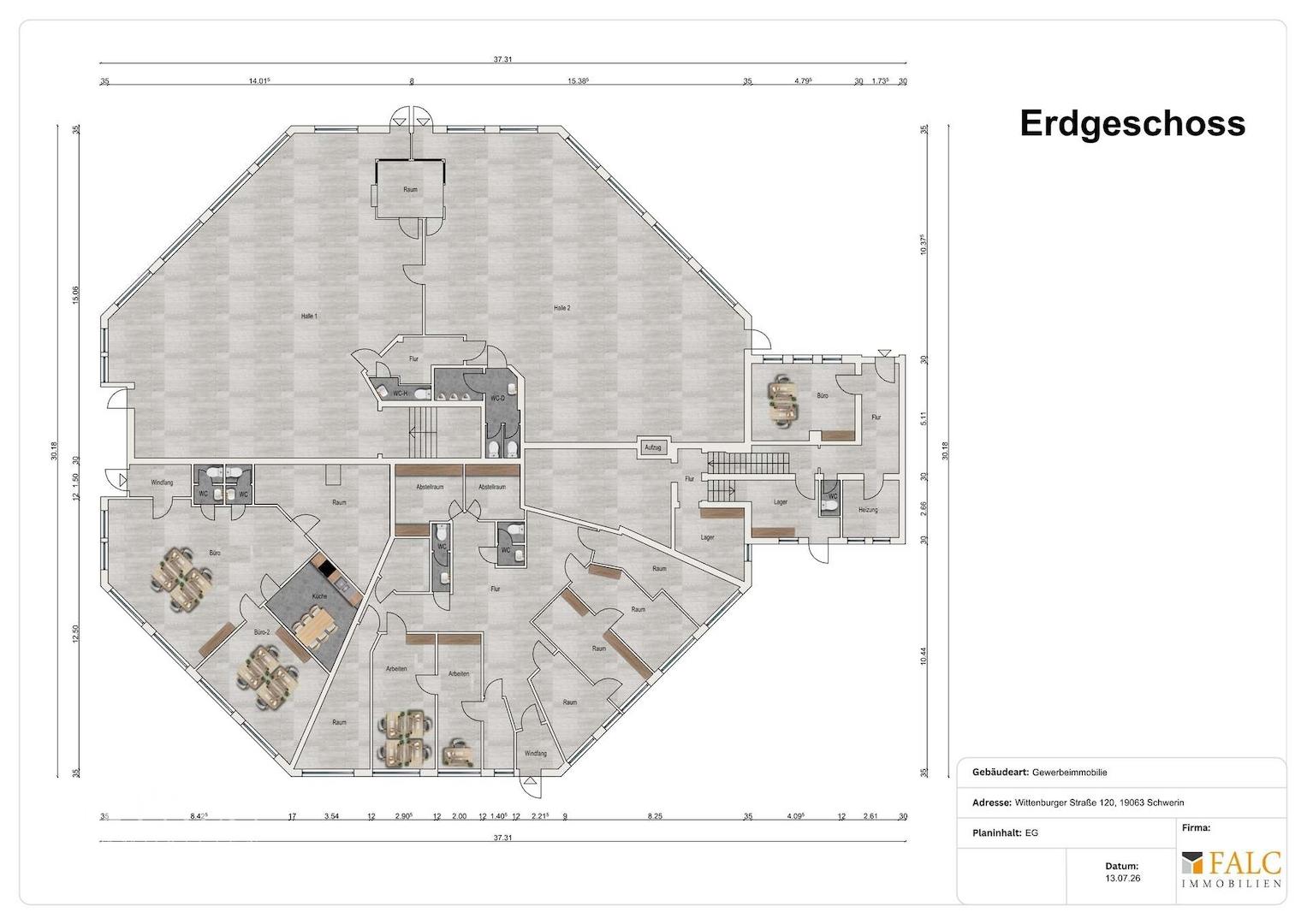 Grundriss Erdgeschoss