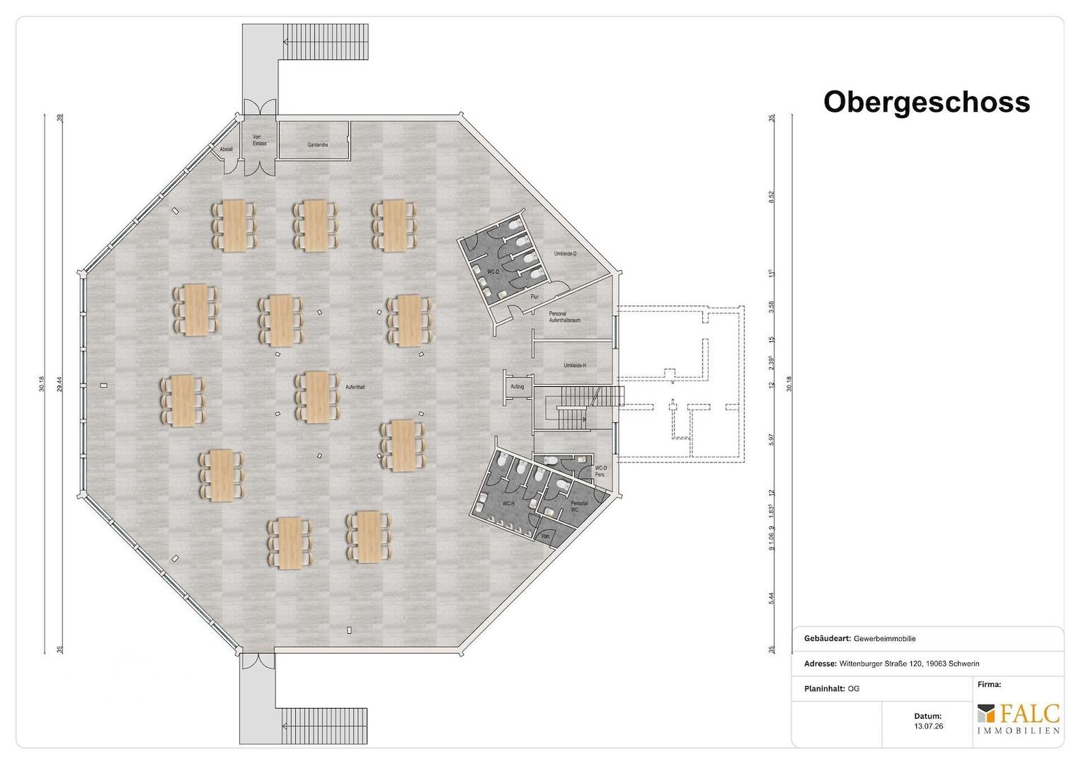 Grundriss Obergeschoss