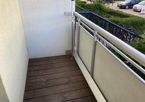 Balkon - Blick links