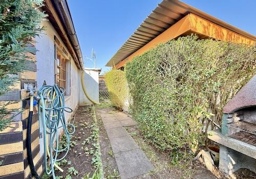 überdachter Terrassenbereich