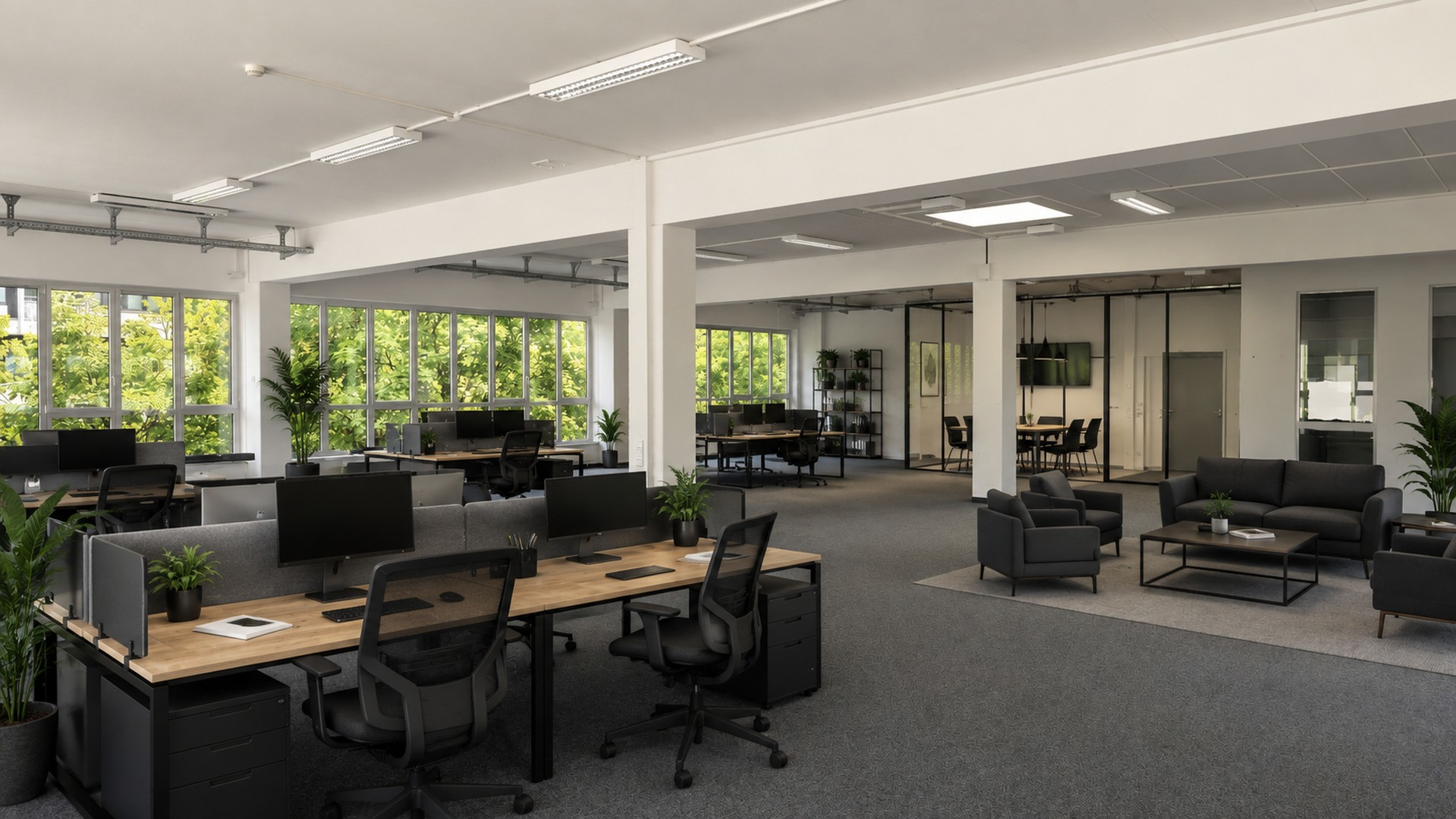 KI‑Beispielbild / Büro 1