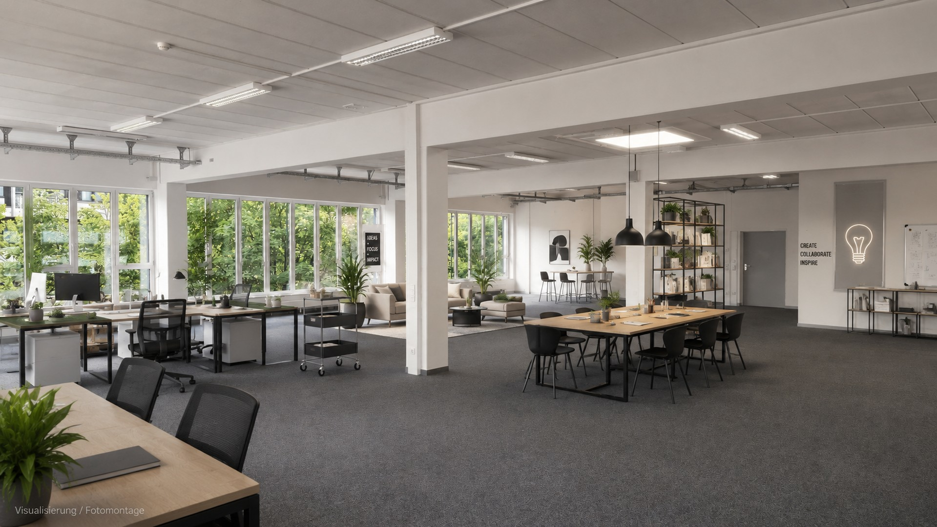 KI‑Beispielbild / Büro 3