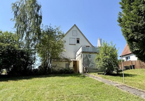 Rückansicht Wohngebäude