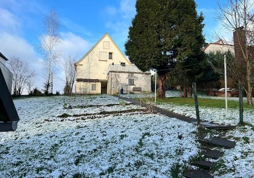 Haus im Winteridyll