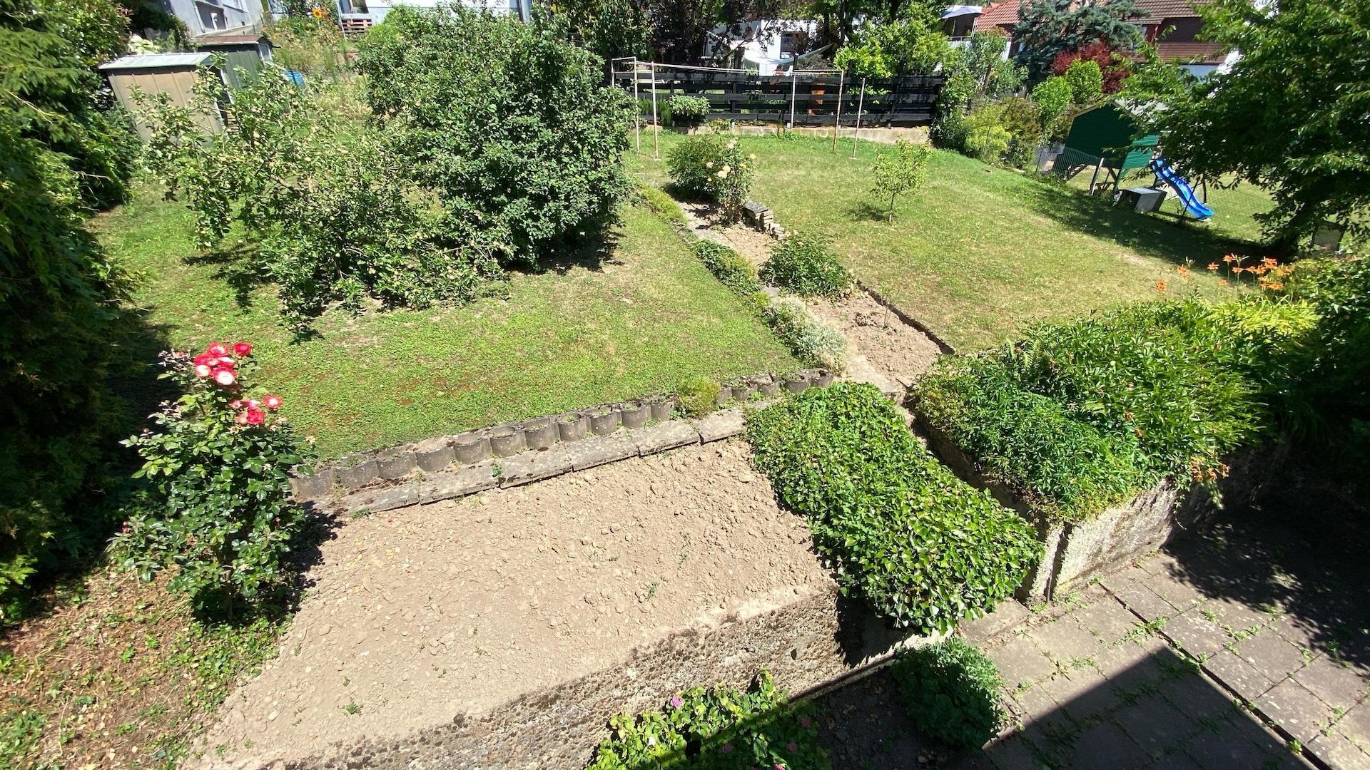 Blick in den großen Garten