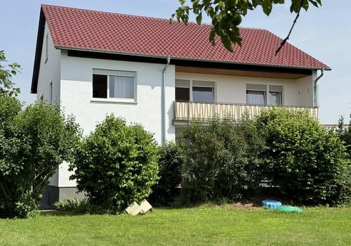 Hausansicht vom Garten