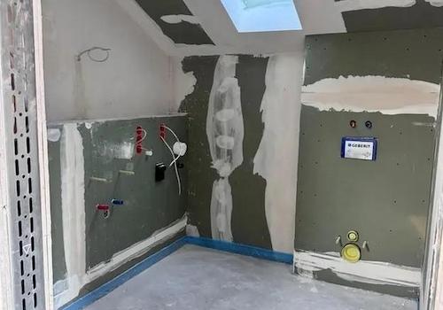 Badezimmer Bauzustand