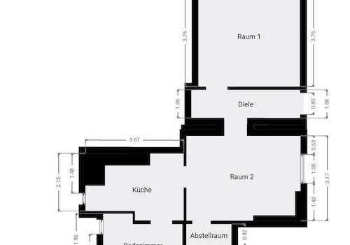 Grundriss UG (Souterrain)