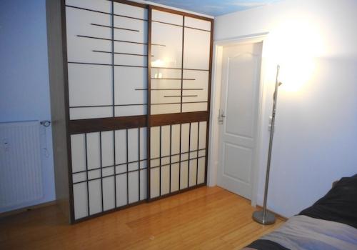 Einbauschrank im Schlafzimmer