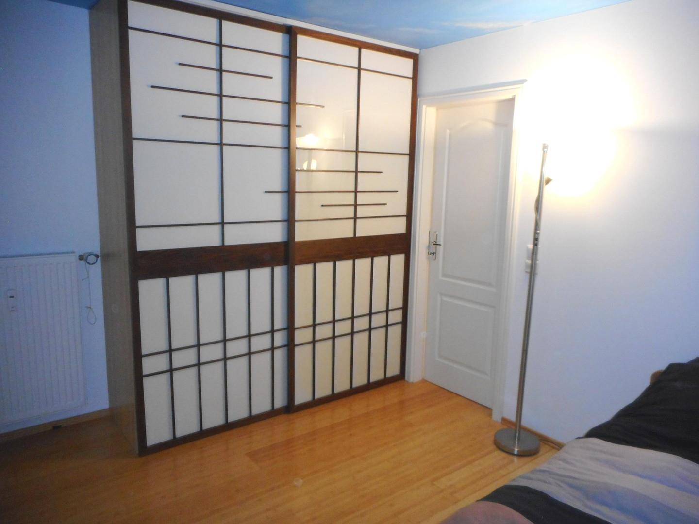 Einbauschrank im Schlafzimmer