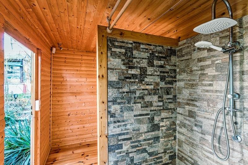 moderne Dusche