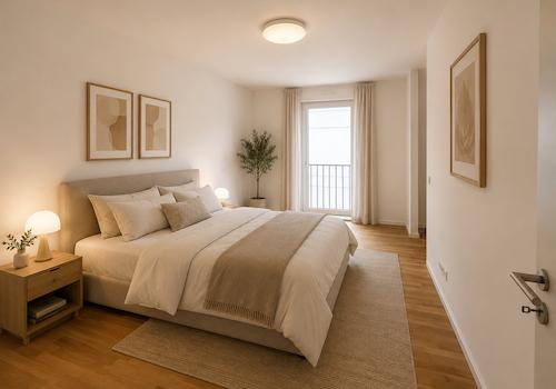 KI generiertes Einrichtungsbeispiel - Schlafzimmer