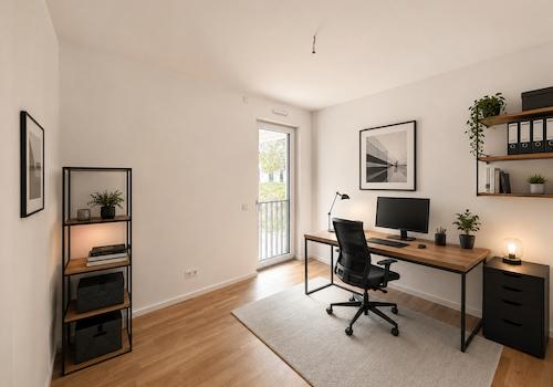KI generiertes Einrichtungsbeispiel - Büro