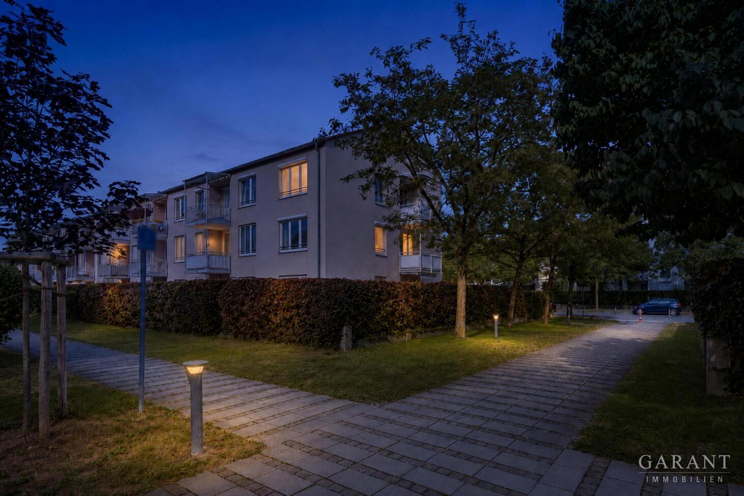 Oase zur blauen Stunde