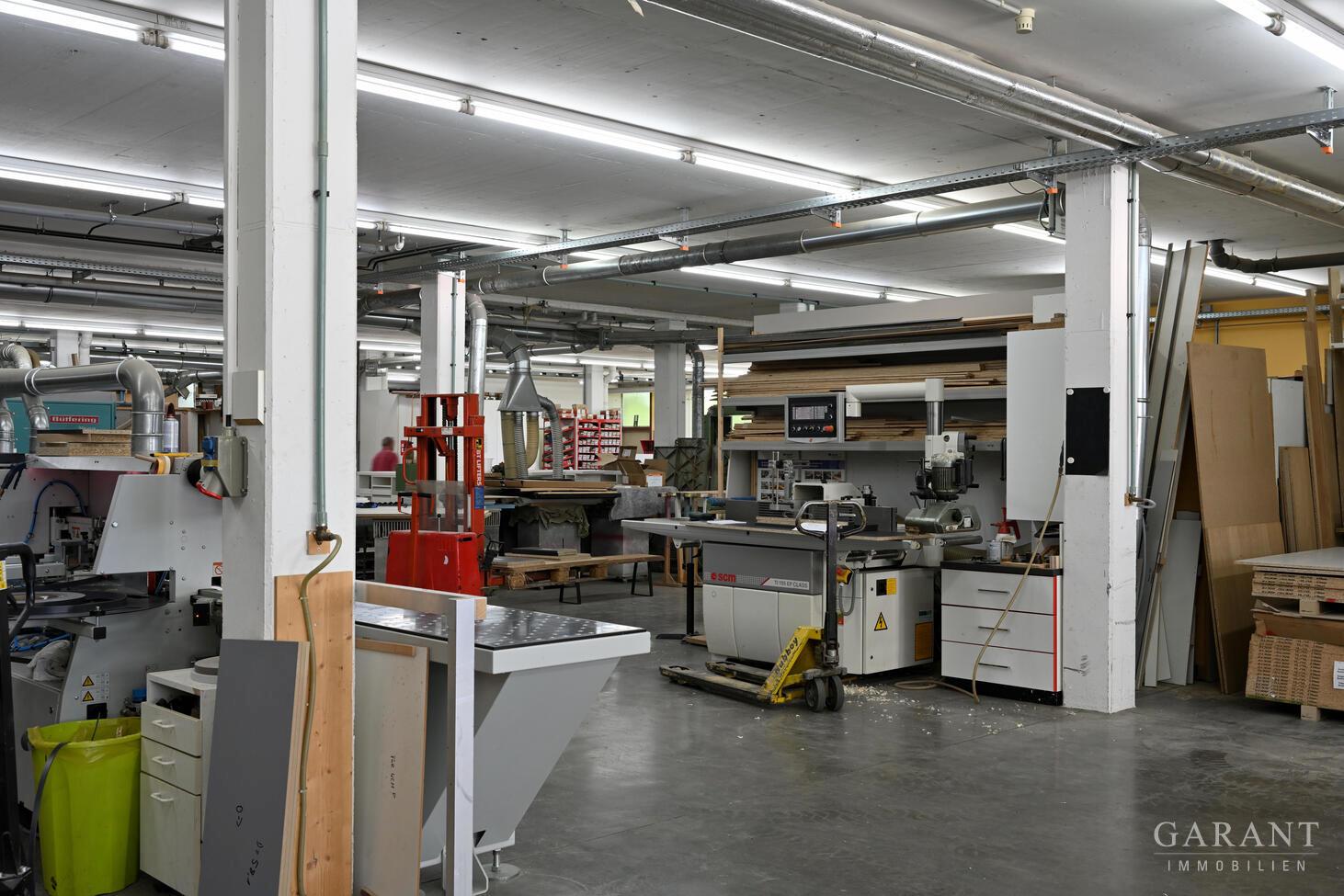 Produktionshalle Werkstatt.