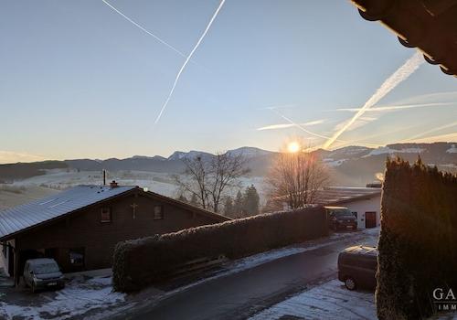 Bergblick vom Balkon