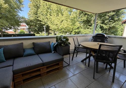 Gemütlicher Balkon