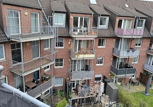 Ausblick Balkon: Wohnanlage