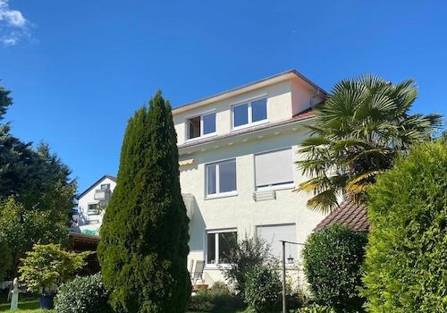 Wohnhaus Ansicht Garten