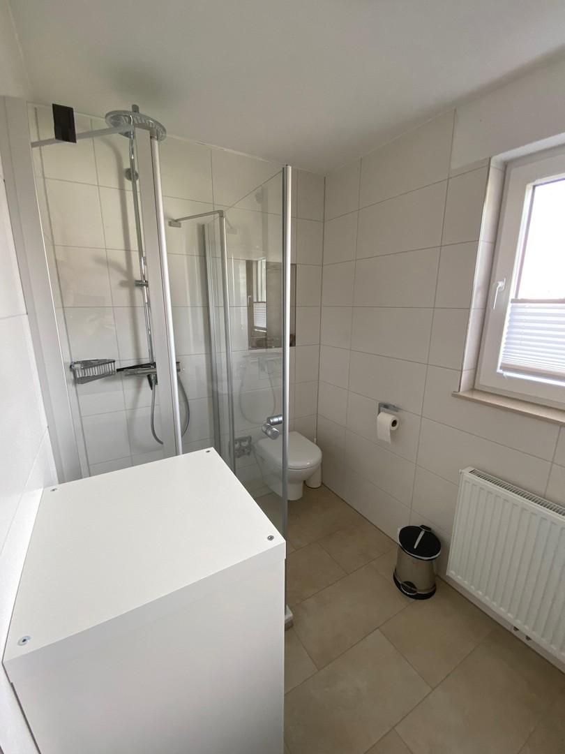 Badezimmer Duschkabine und WC