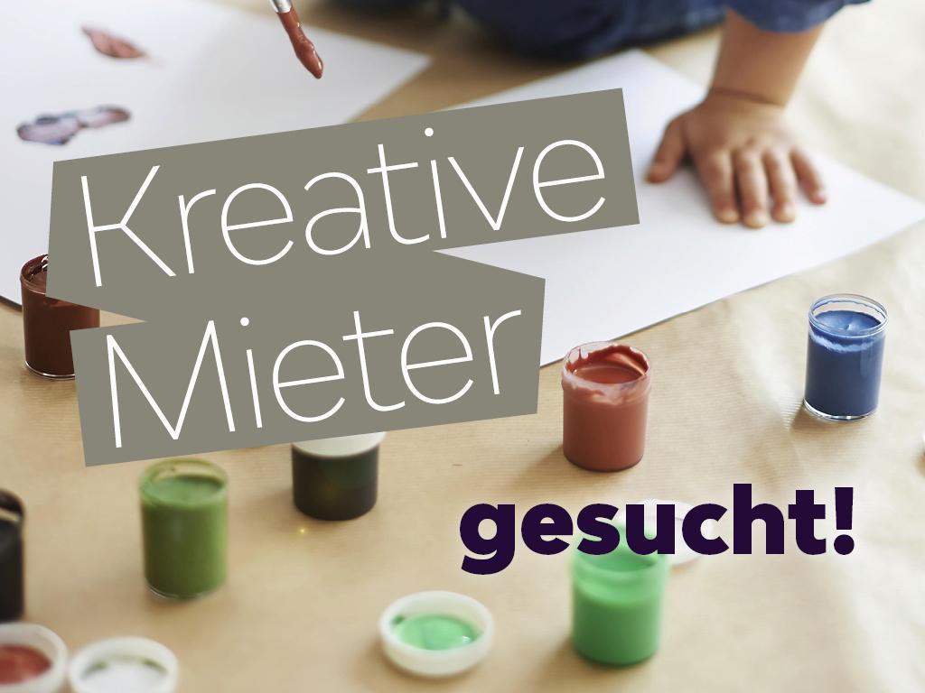 Für diese Wohnung suchen wir kreative Mieter