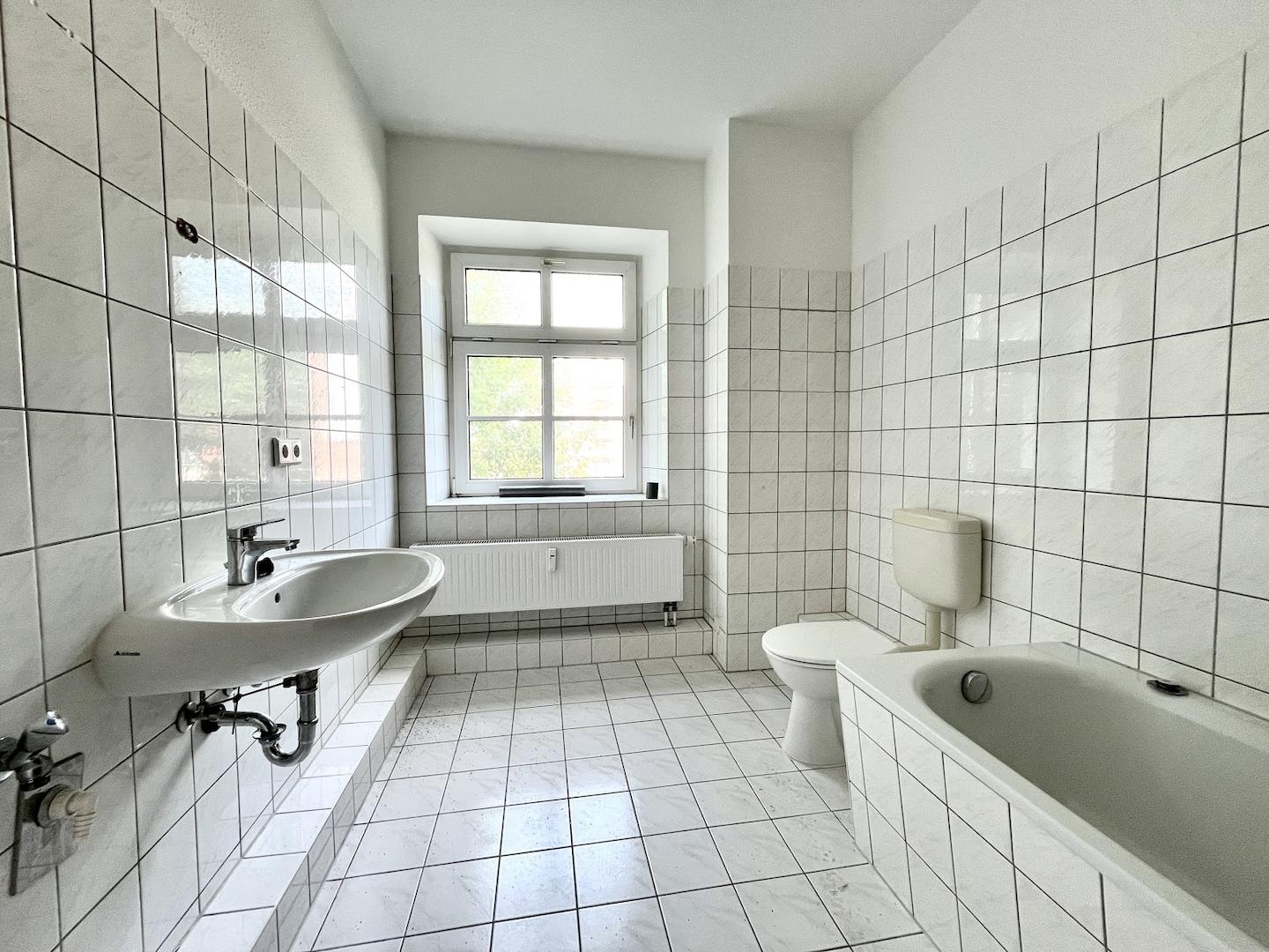 Badezimmer mit Wanne