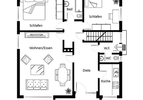 Grundriss - Erdgeschoss