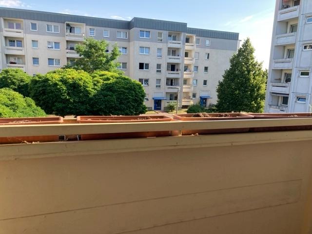 Blick vom Balkon