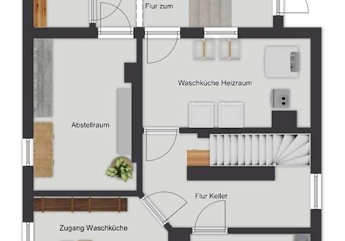Grundriss Untergeschoss 