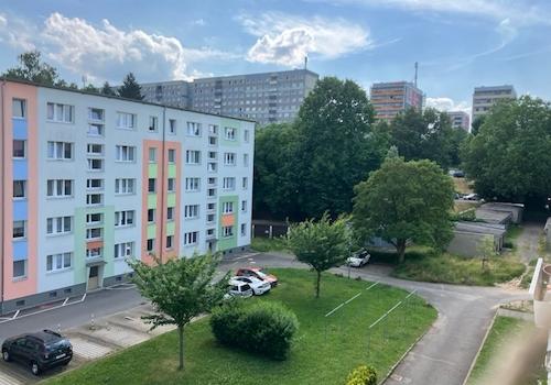 Ausblick Balkon