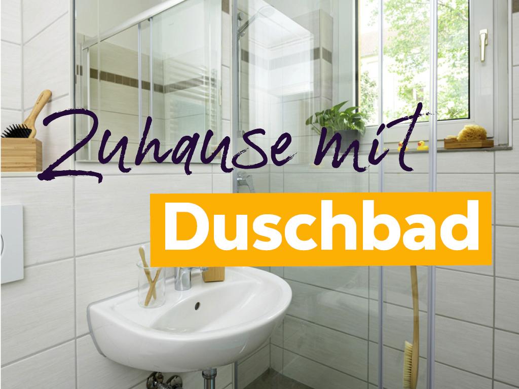 Einziehen in eine Wohnung mit Duschbad