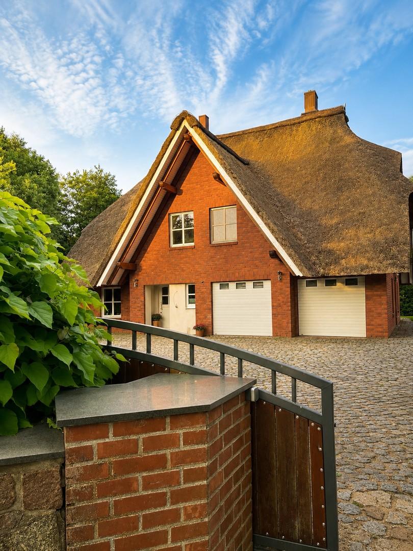 einladender Hauseingang