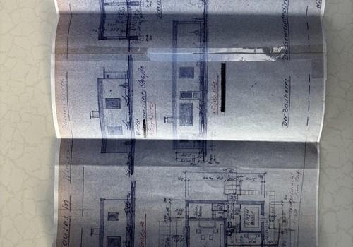 Blaupause Bauplan