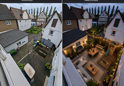 Innenhof aktuell - KI Idee