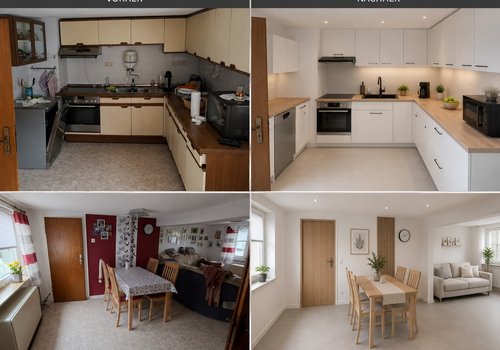Küche/ Esszimmer - KI Idee