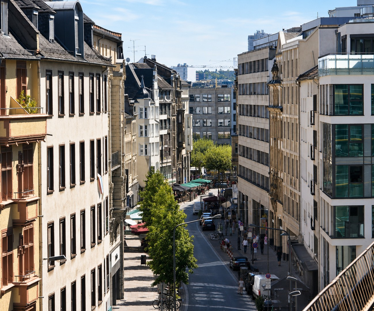 Ausblick Richtung Zeil