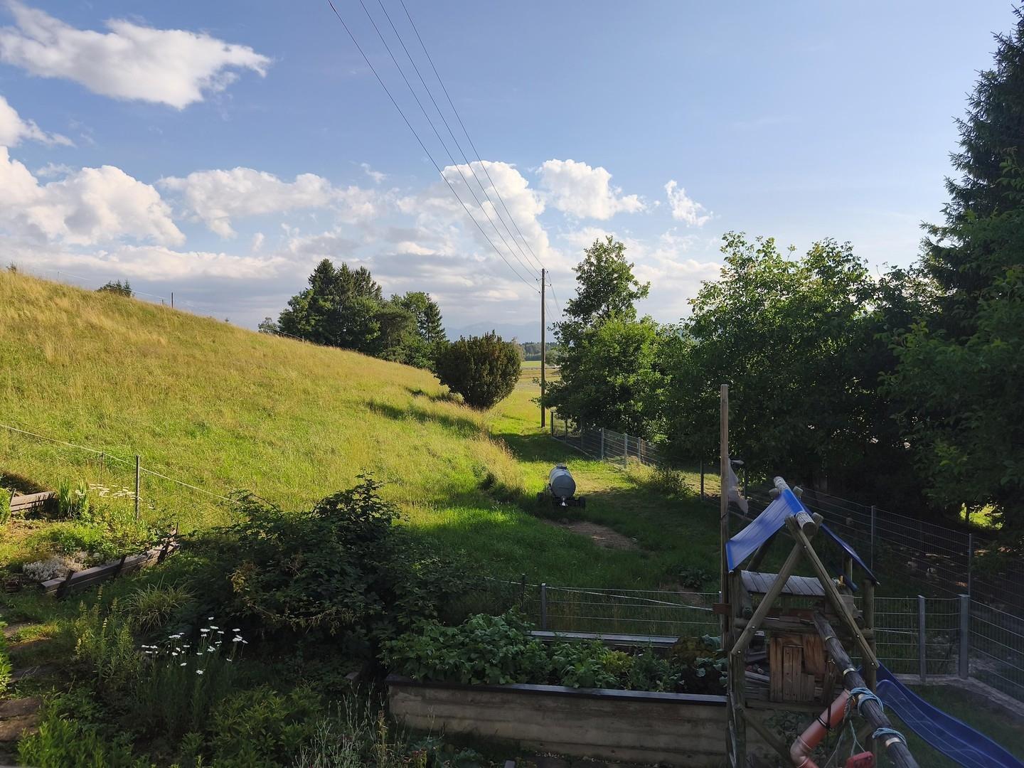 Aussicht vom Balkon 