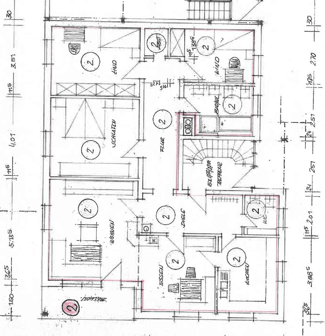 Grundriss Wohnung 