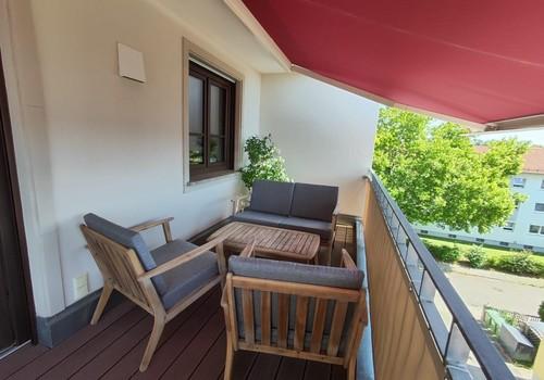 Balkon links