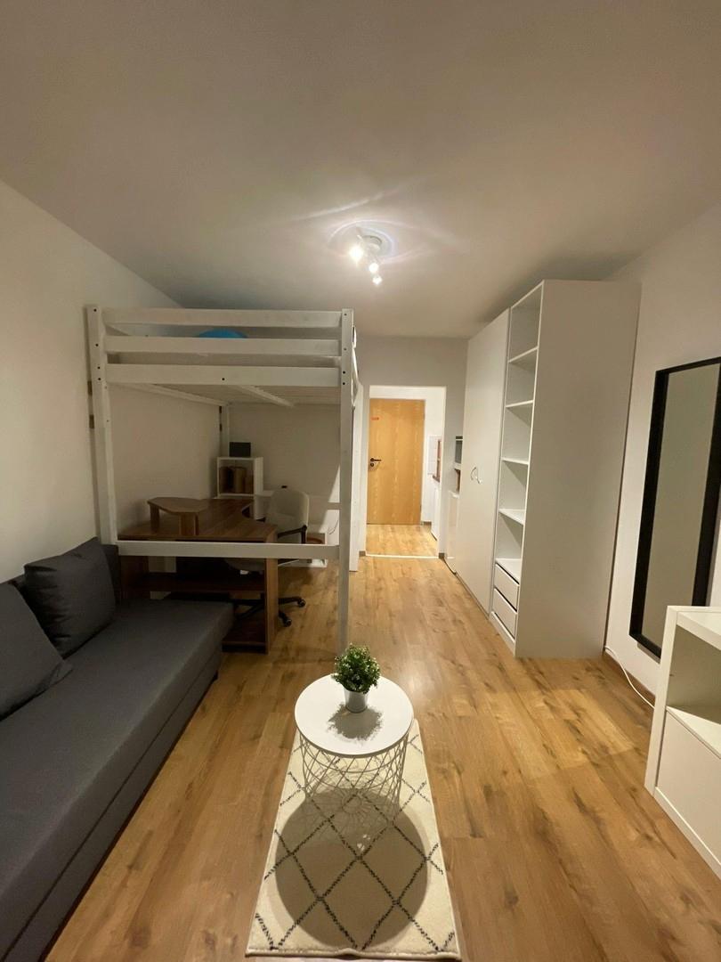 Blick vom Wohnzimmer