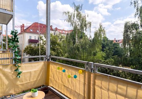 Immobilie in Leipzig/Gohlis zu verkaufen_Balkon